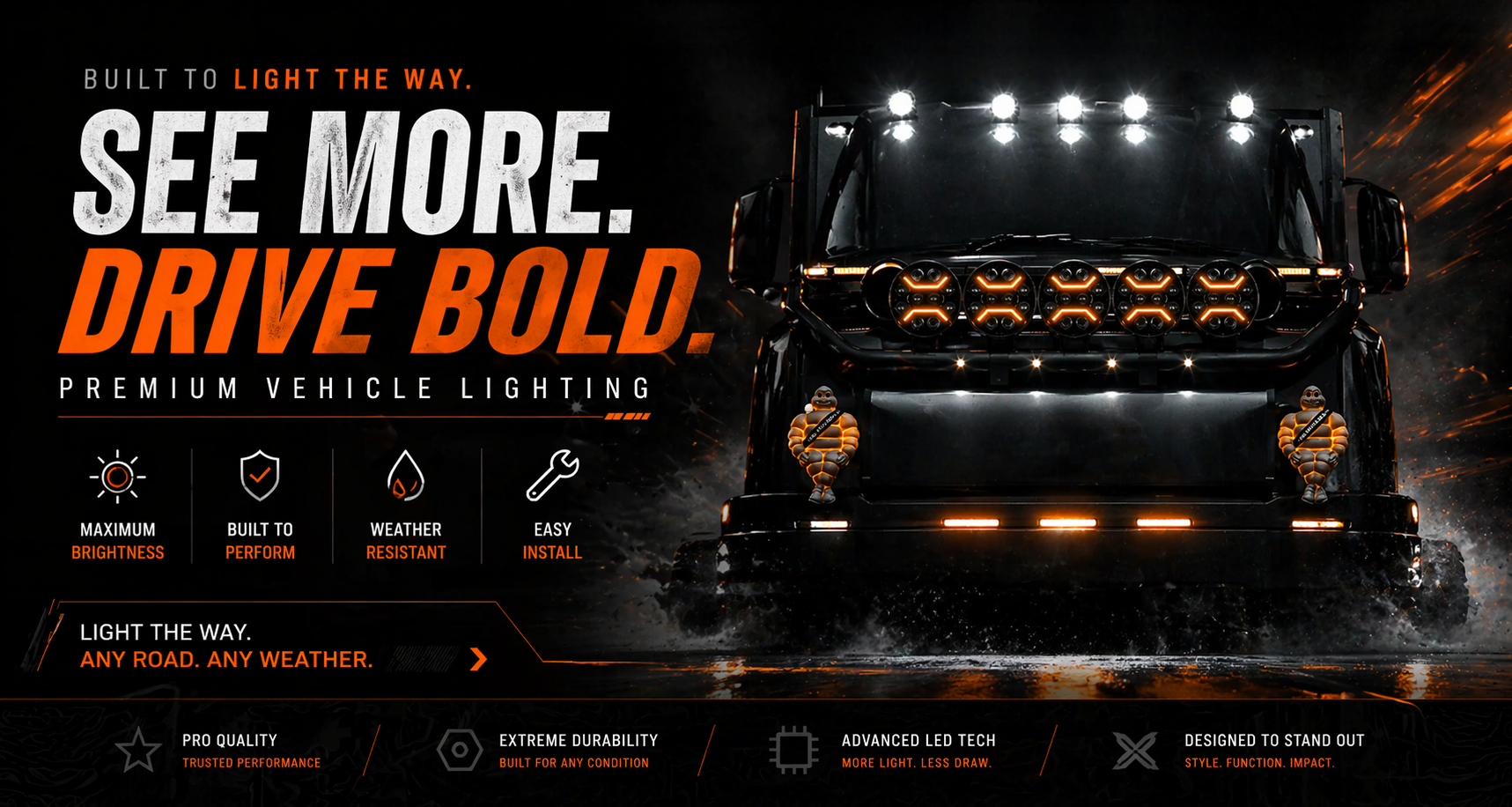 LED SPOT LAMPS / DRIVING LIGHTS