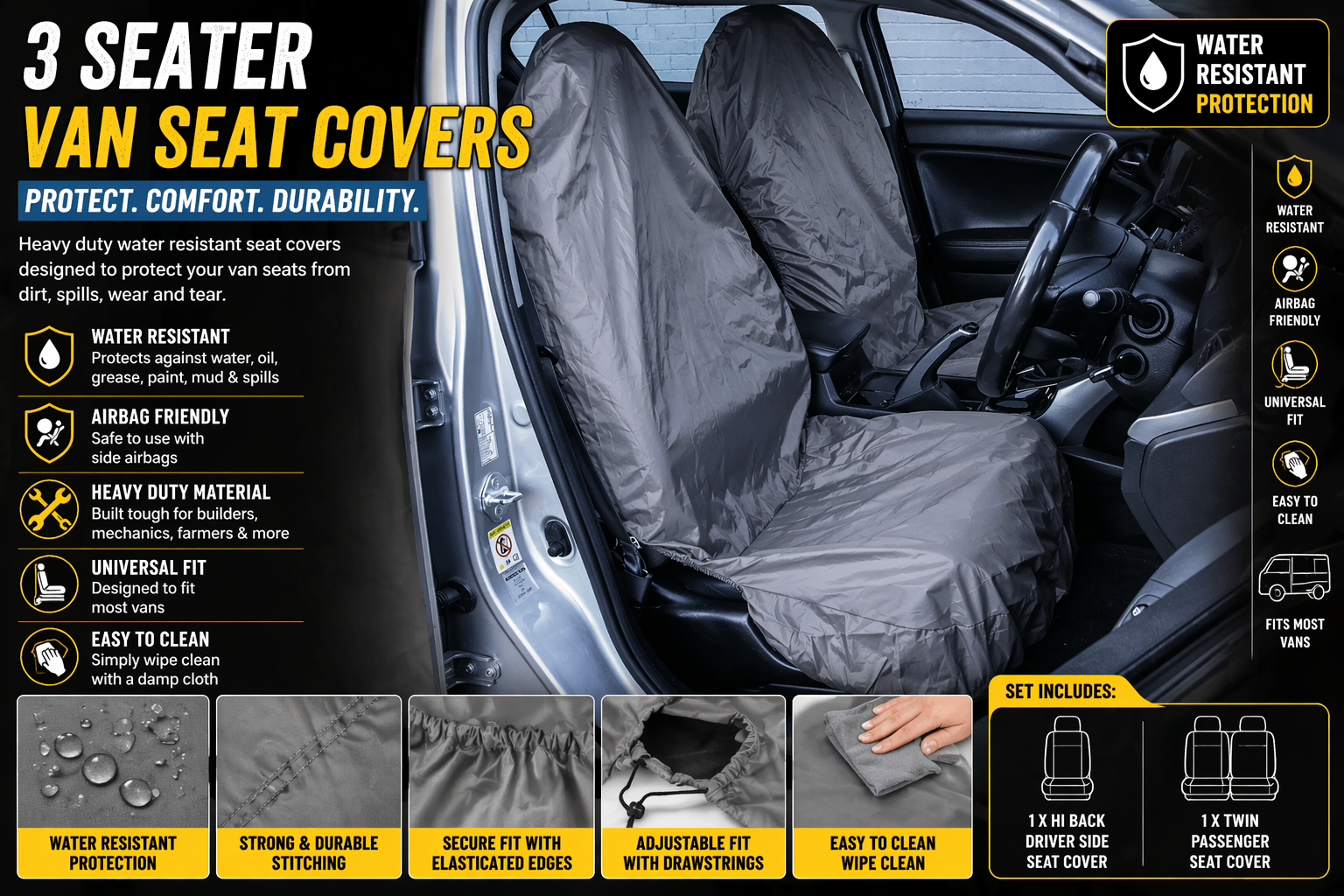 VAN SEAT COVERS