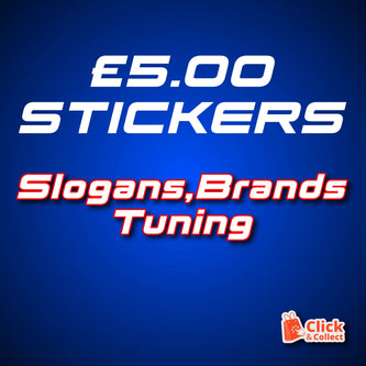£5.00 STICKERS