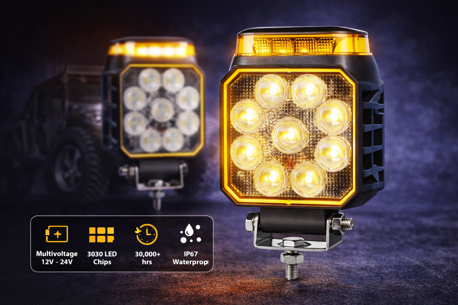 WORK & DRIVING LIGHTS
