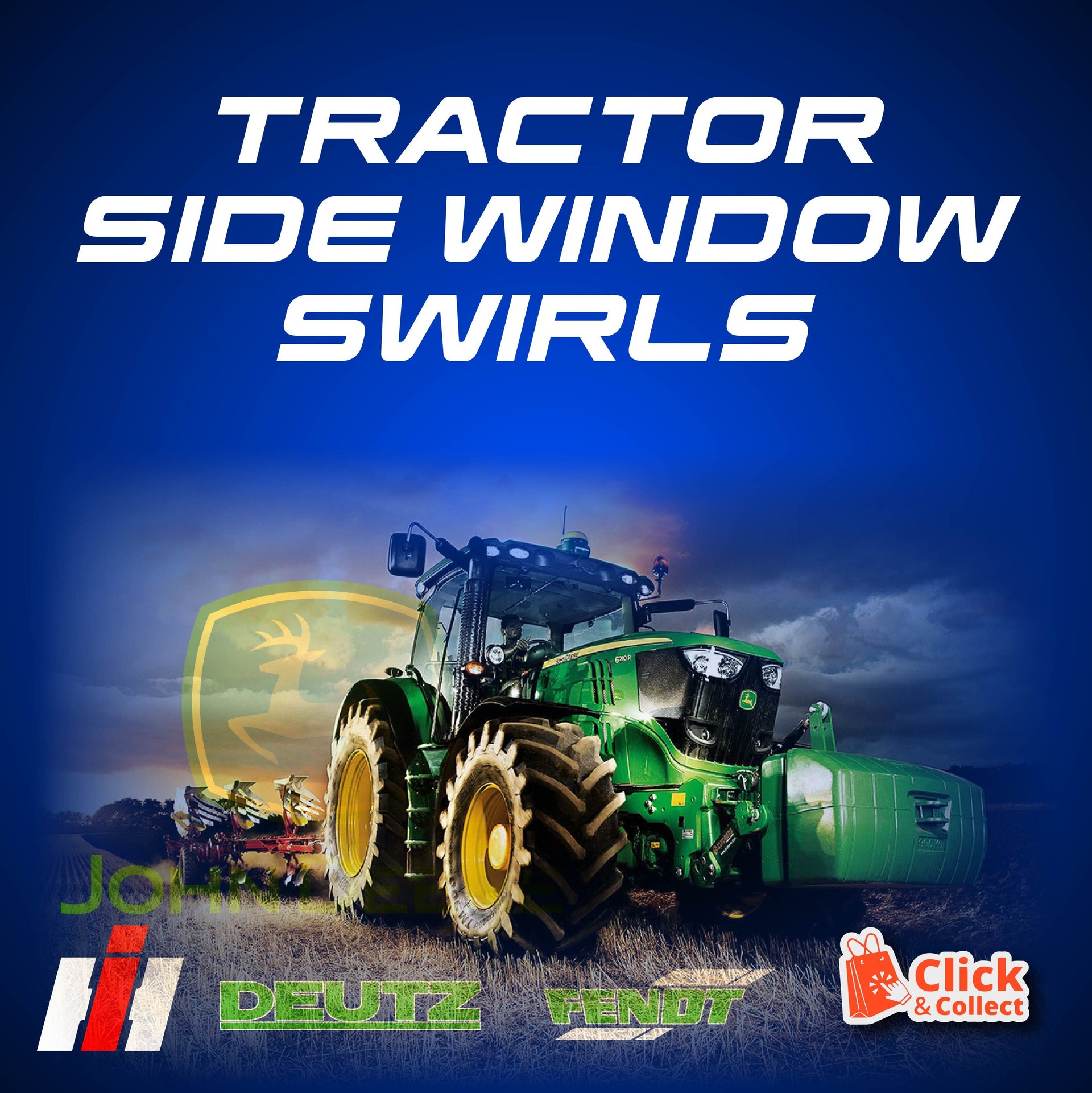 TRACTOR SIDE WINDOW SWIRLS