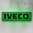 3D IVECO Letters RGB COLOUR LED Light Up Sign