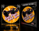 Lightbox Deluxe Loud Pipes Save Lives Orange LED – USB 17x17cm