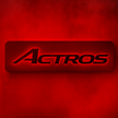 3D ACTROS Text RGB COLOUR LED Light Up Sign