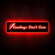 STYLE 12 Cow Boys Don’t Care RGB Window Light Board