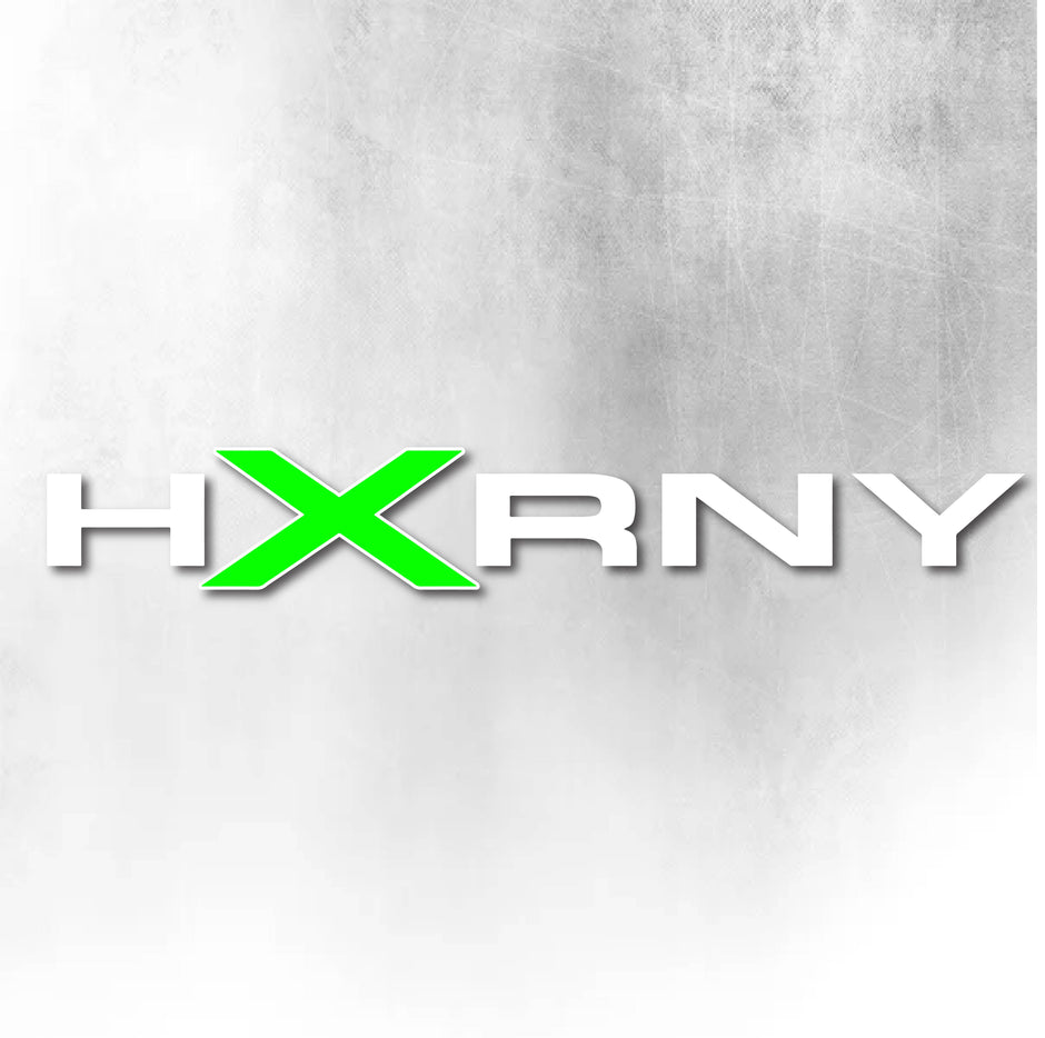 HXRNY EXTERIOR WINDOW DECAL MILTIPLE COLOURS