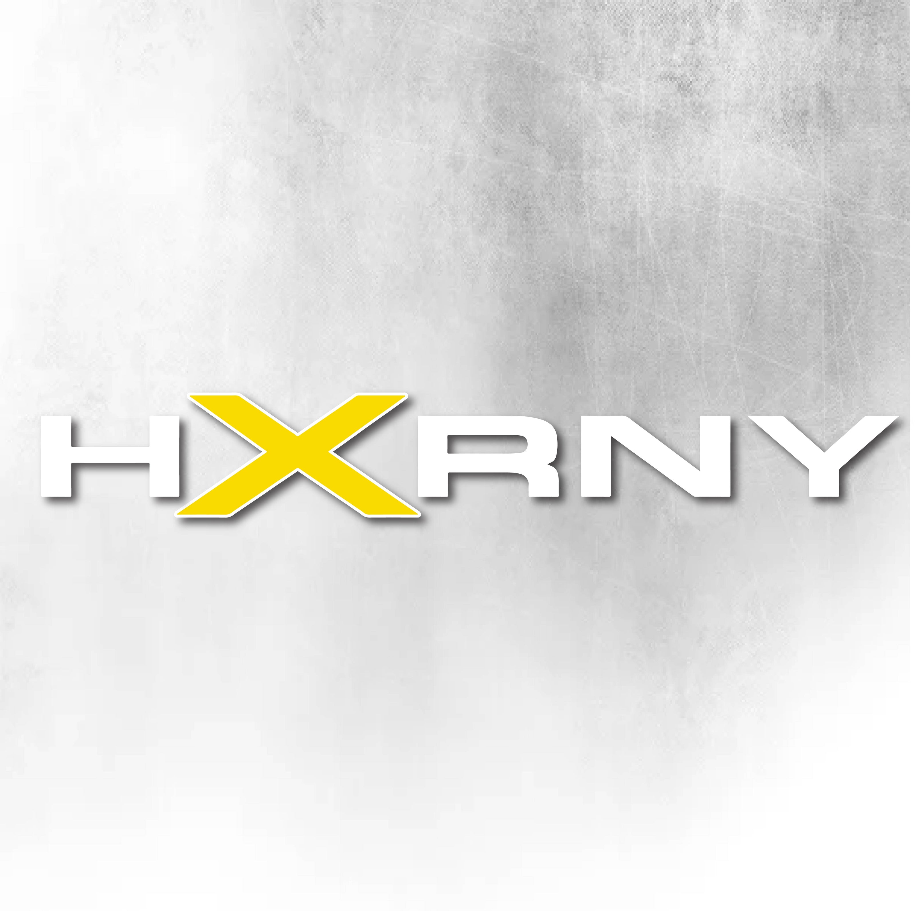 HXRNY EXTERIOR WINDOW DECAL MILTIPLE COLOURS