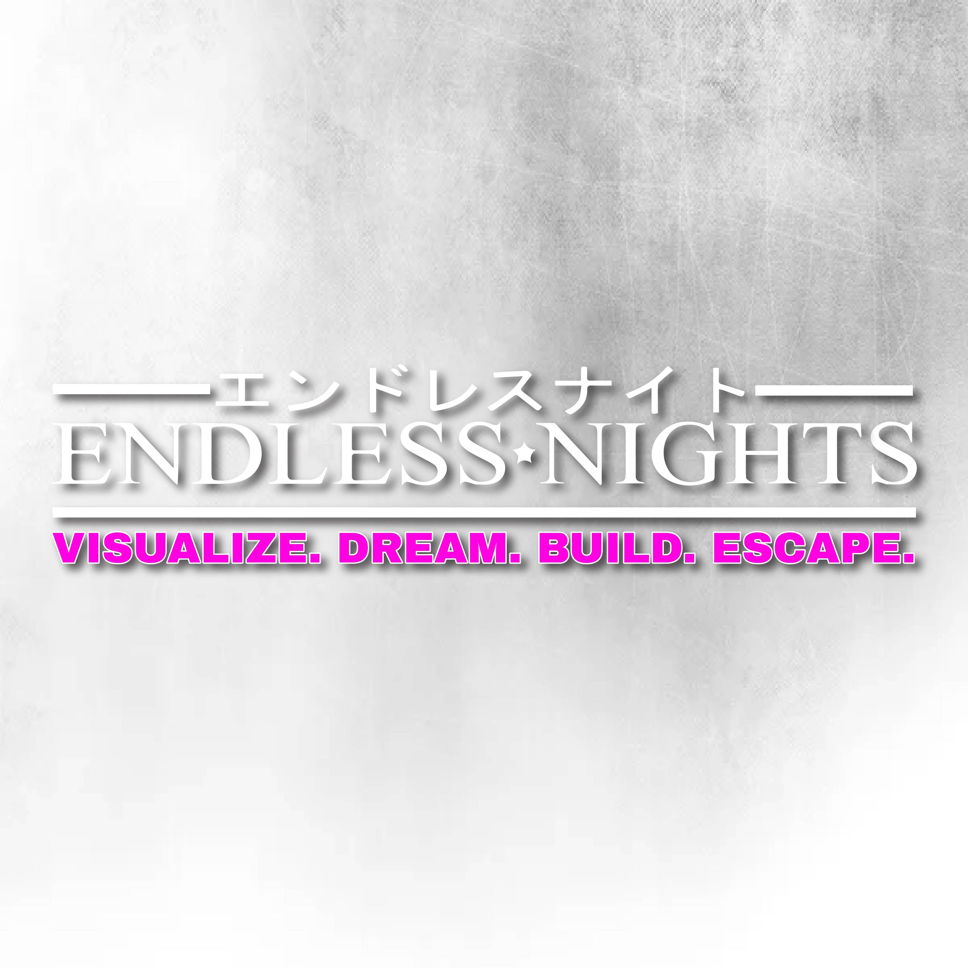 ENDLESS NIGHTS WINDOW DECAL MULTIPLE VARIATIONS