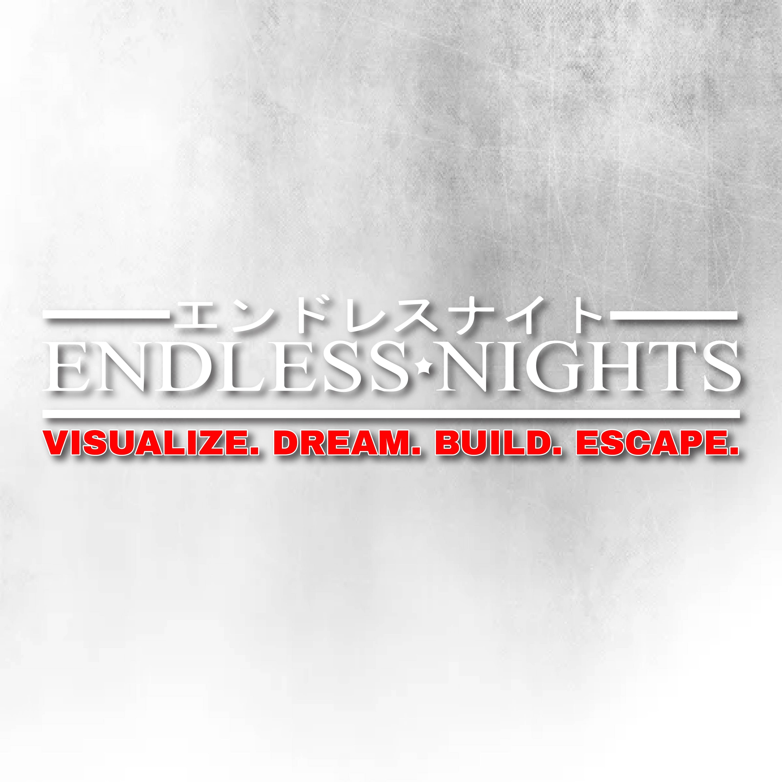 ENDLESS NIGHTS WINDOW DECAL MULTIPLE VARIATIONS