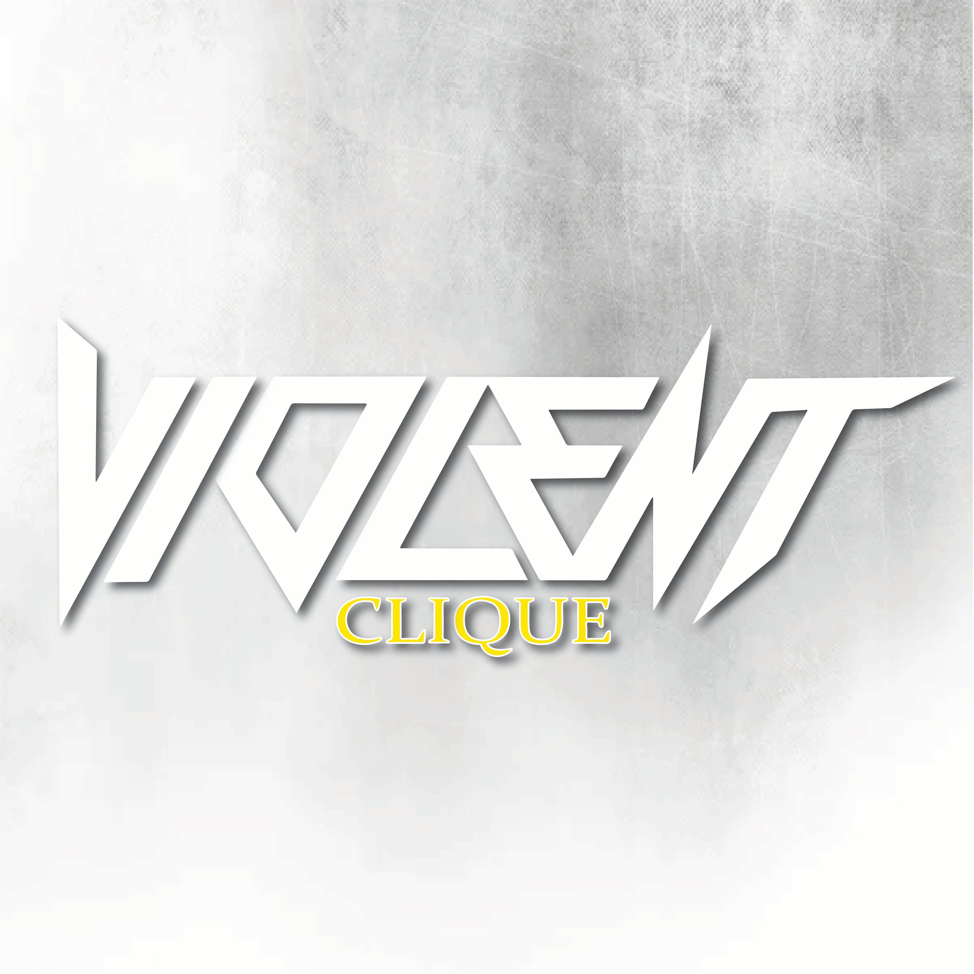 VIOLENT CLIQUE WINDOW DECAL VARIOUS COLOURS