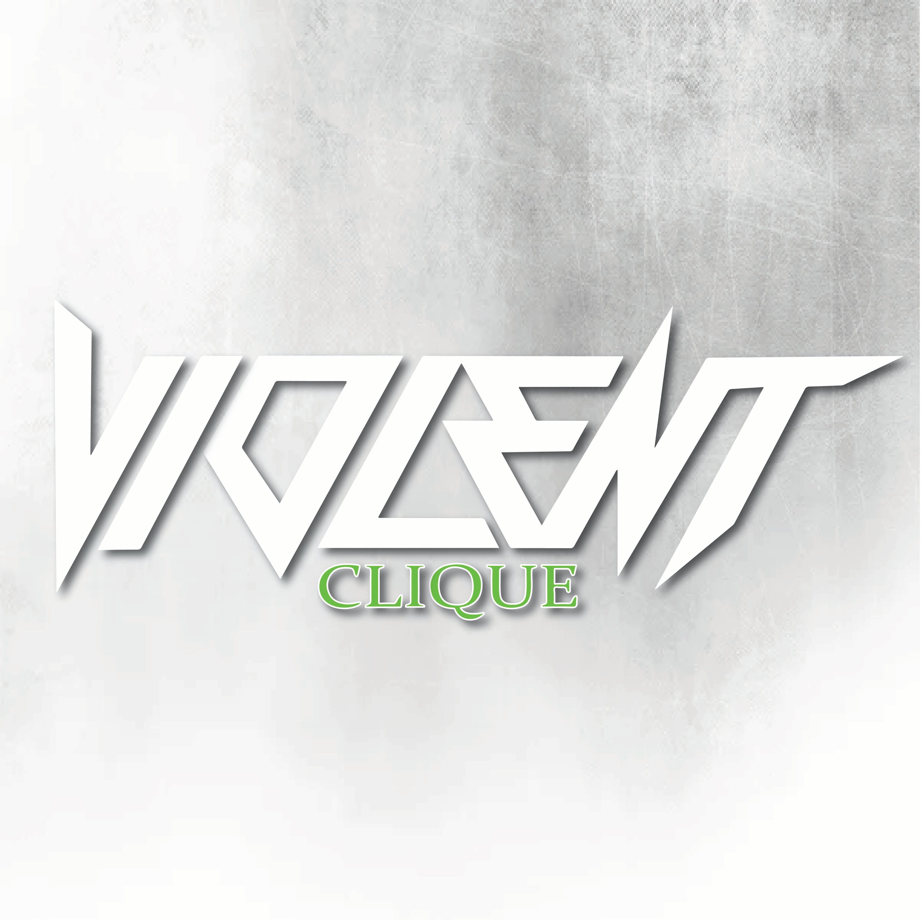 VIOLENT CLIQUE WINDOW DECAL VARIOUS COLOURS