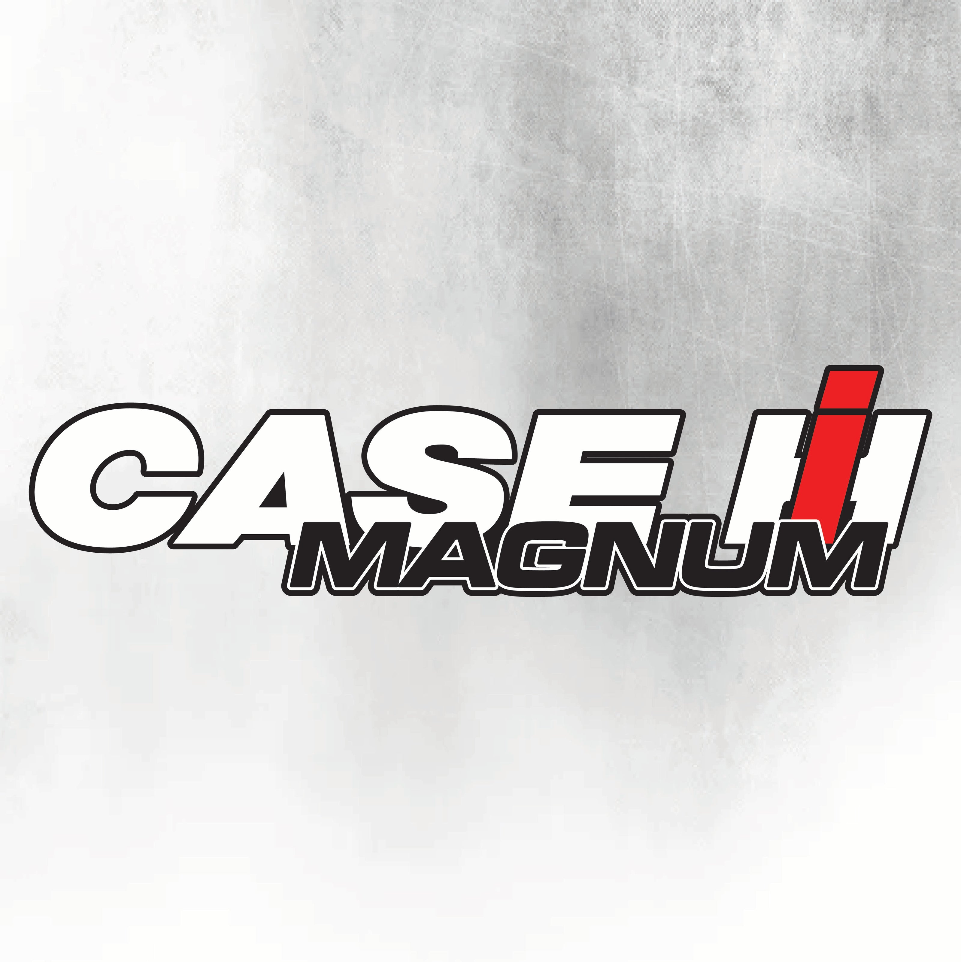 CASE MAGNUM IH Tractor Decal - Silver & Black