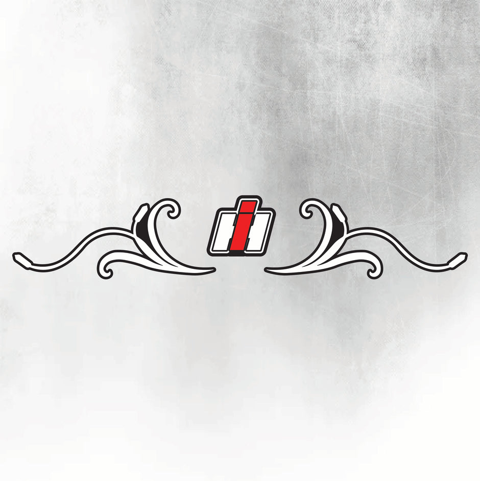 CASE MAGNUM IH Tractor Decal - Silver & Black
