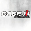 CASE PUMA IH Tractor Decal - Silver & Black
