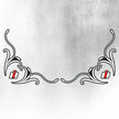 CASE OPTUM IH Tractor Decal - Silver & Black