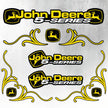 John Deere Yellow & Black 5 Series New Style Decal