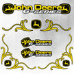 John Deere Yellow & Black 6 Series New Style Decal