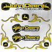 John Deere Yellow & Black 7 Series New Style Decal