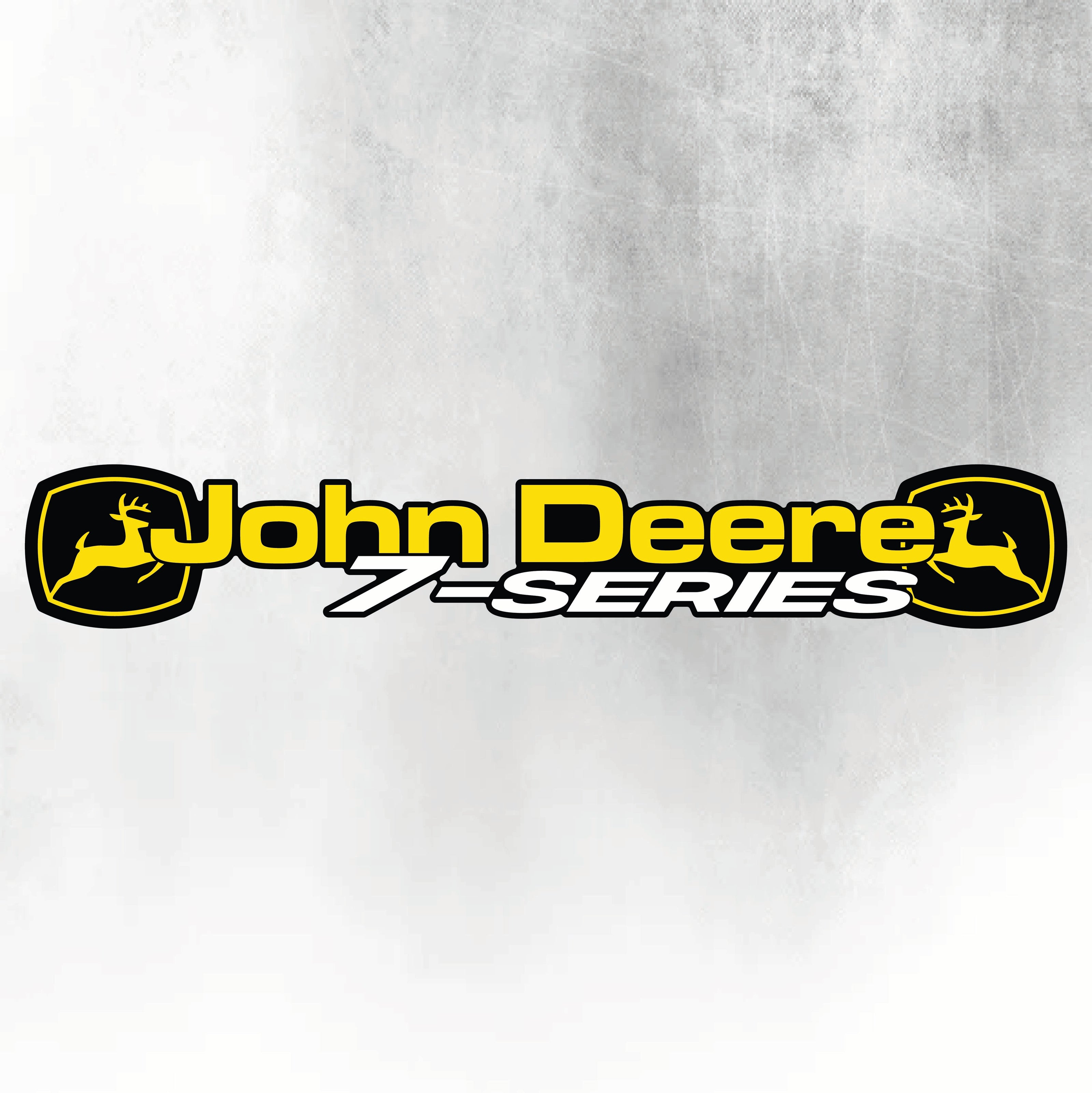 John Deere Yellow & Black 7 Series New Style Decal