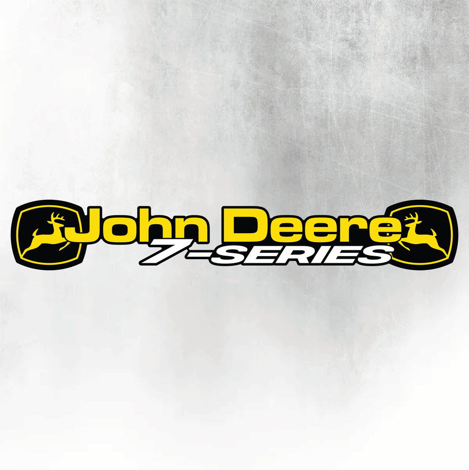 John Deere Yellow & Black 7 Series New Style Decal