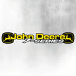 John Deere Yellow & Black 7 Series New Style Decal