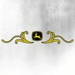 John Deere Yellow & Black 8 Series New Style Decal
