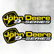 John Deere Yellow & Black 9 Series New Style Decal
