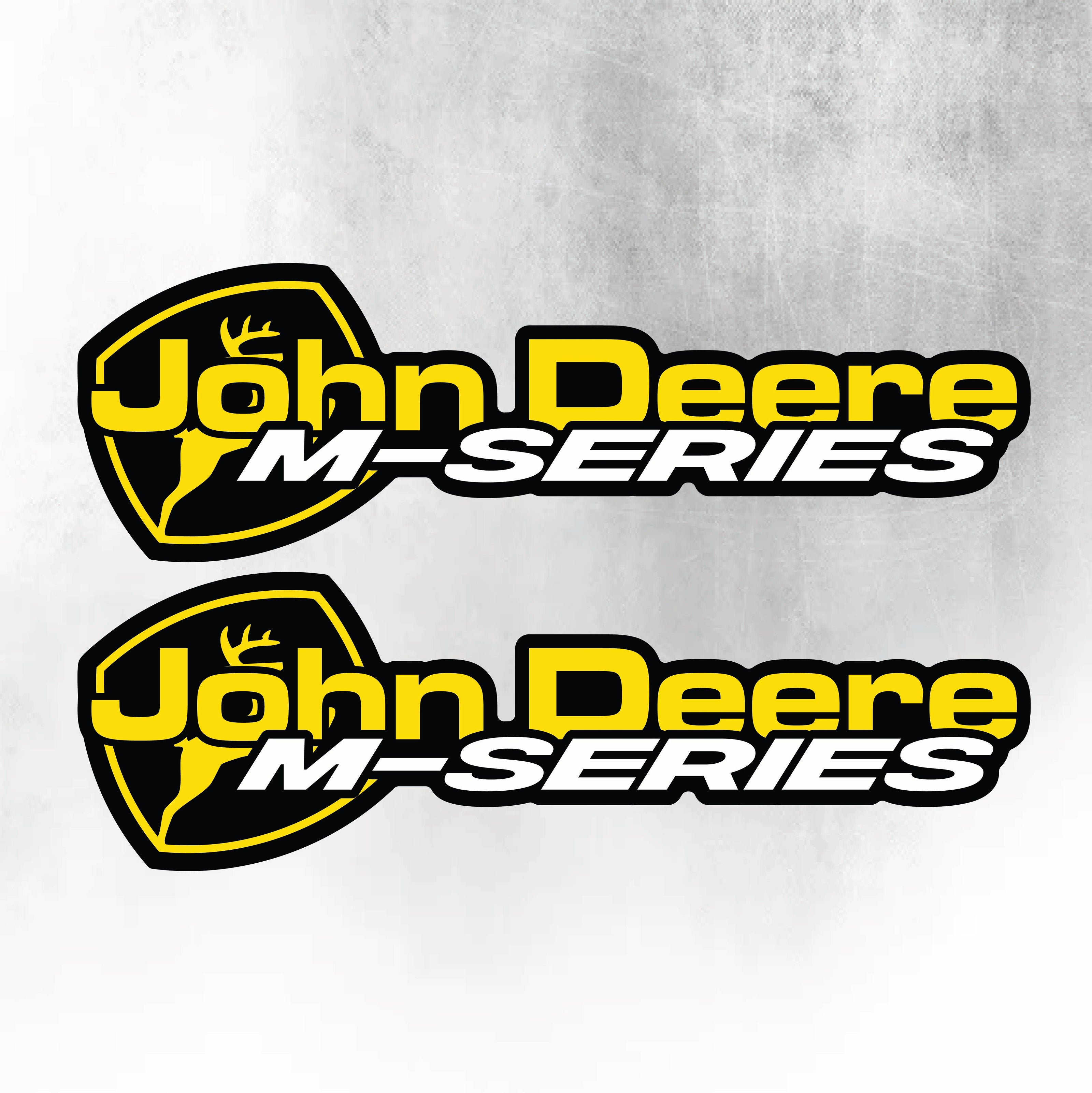 John Deere Yellow & Black M Series New Style Decal