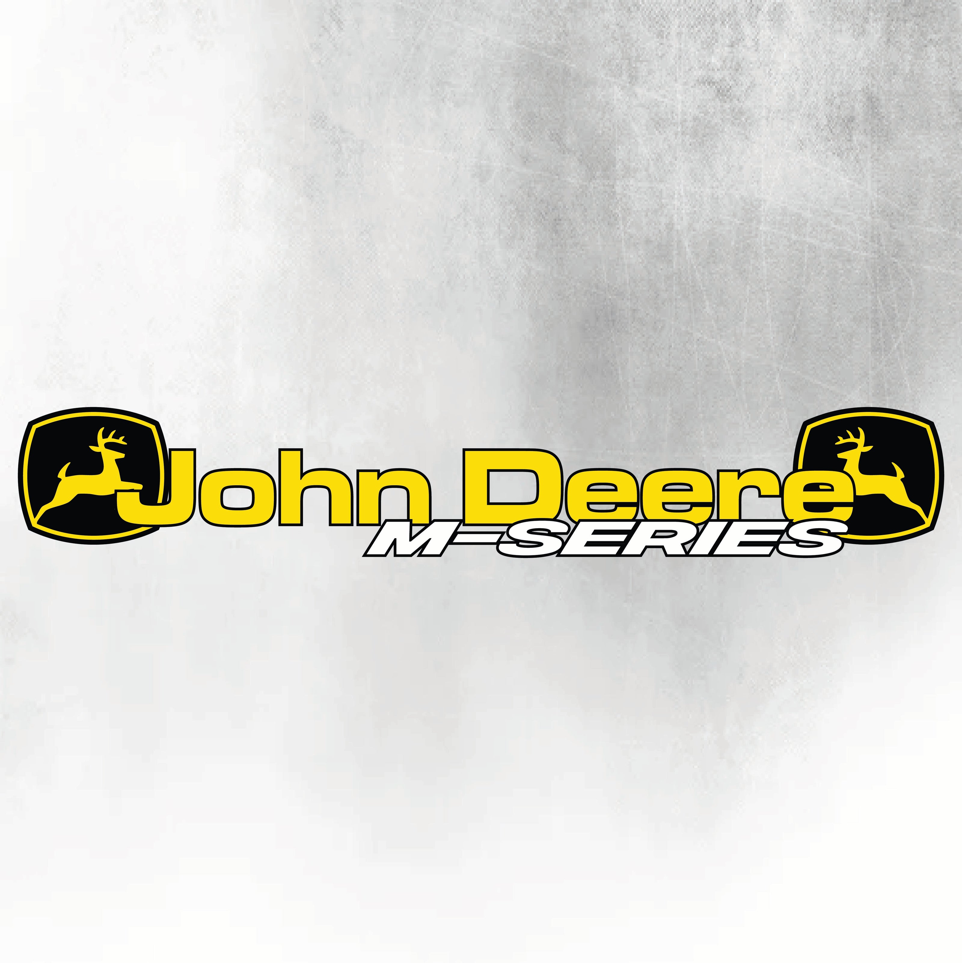 John Deere Yellow & Black M Series New Style Decal