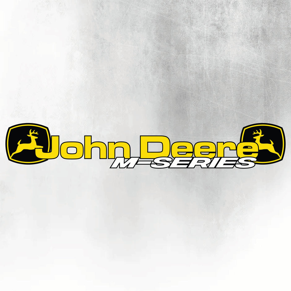 John Deere Yellow & Black M Series New Style Decal