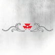 Massey Ferguson 7S Silver & Black New Style Decal