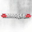 Massey Ferguson 7S Silver & Black New Style Decal