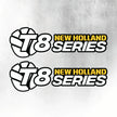 New Holland T8 Series White & Black New Style Decal