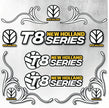 New Holland T8 Series White & Black New Style Decal