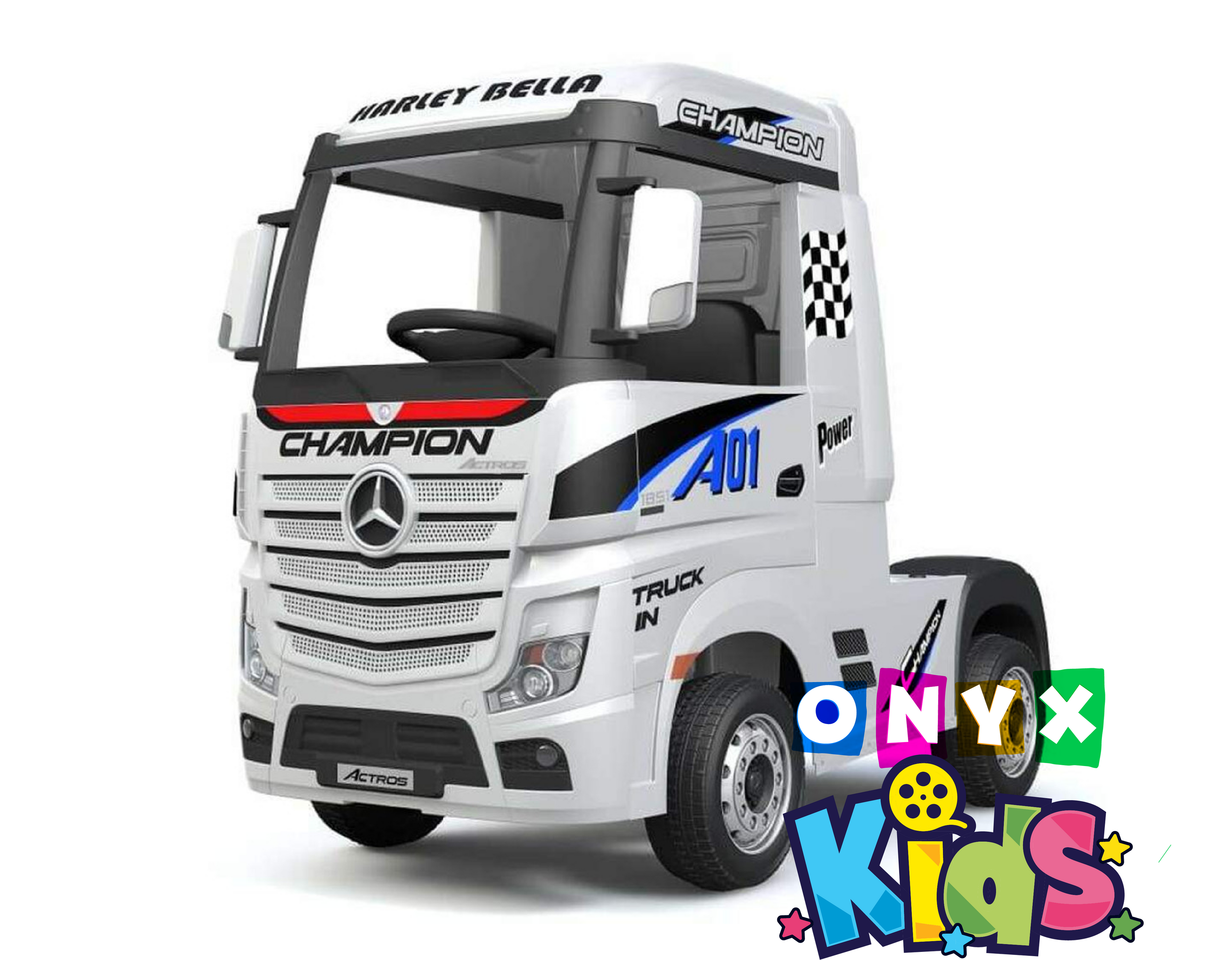 Onyx Kids 24V Mercedes Ride-On Truck – Electric Lorry for Kids
