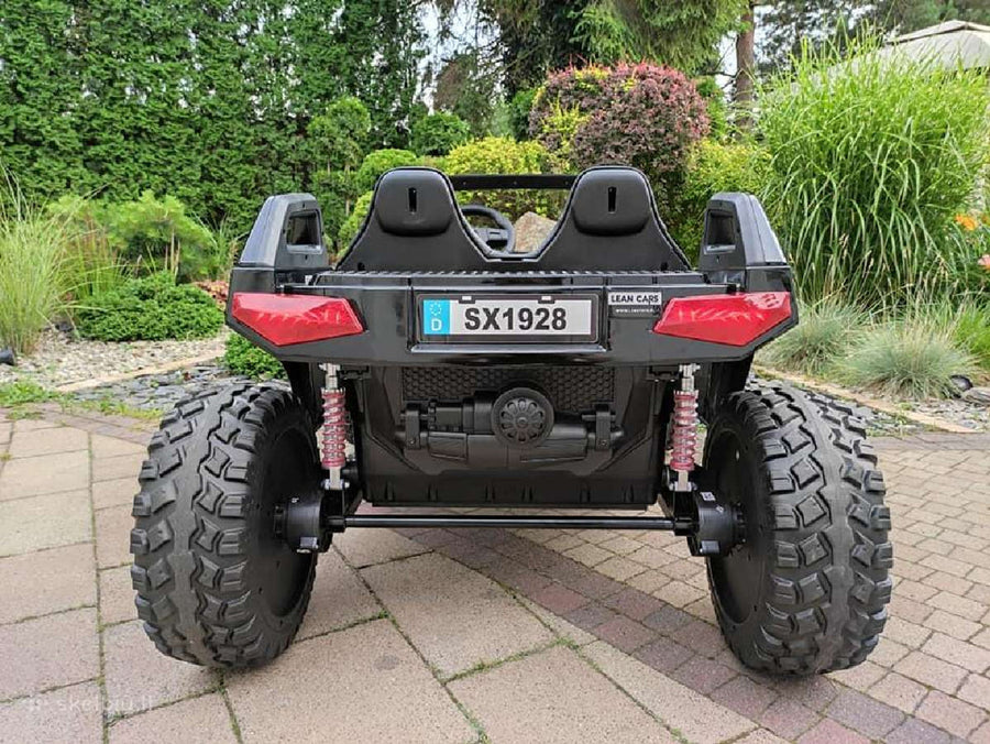 Onyx Kids 24 V “Clash XL” Electric Ride-On Buggy – Black Adventure Edition