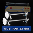 Hi-Do 650mm Chrome Air Horn Pair – 24V Truck Horns