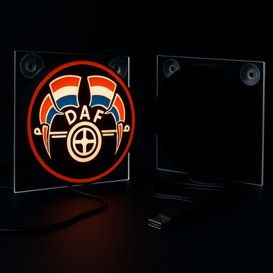 DAF LED Lightbox Deluxe | USB Truck & Car Interior Light