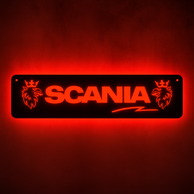 Scania Griffins RGB Window Light Board