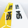 4D 40mm BLACK ACRYLIC METRO NUMBER PLATES