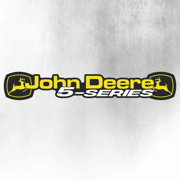 John Deere Yellow & Black 5 Series New Style Decal