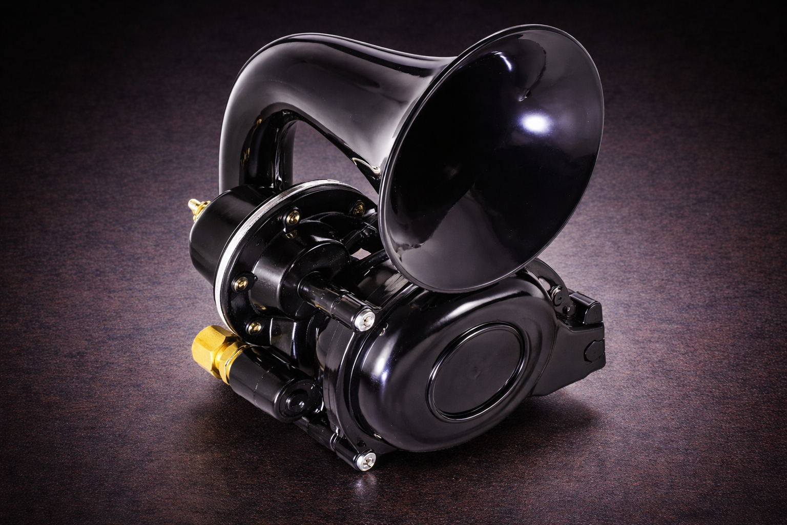 Compact Air Horn 12V / 24V Heavy Duty Snail Style Horn