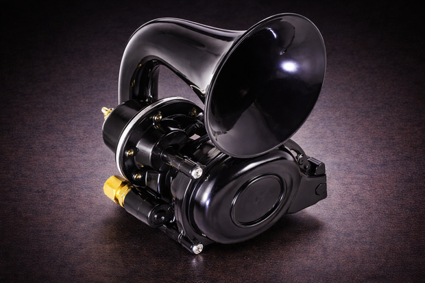 Compact Air Horn 12V / 24V Heavy Duty Snail Style Horn