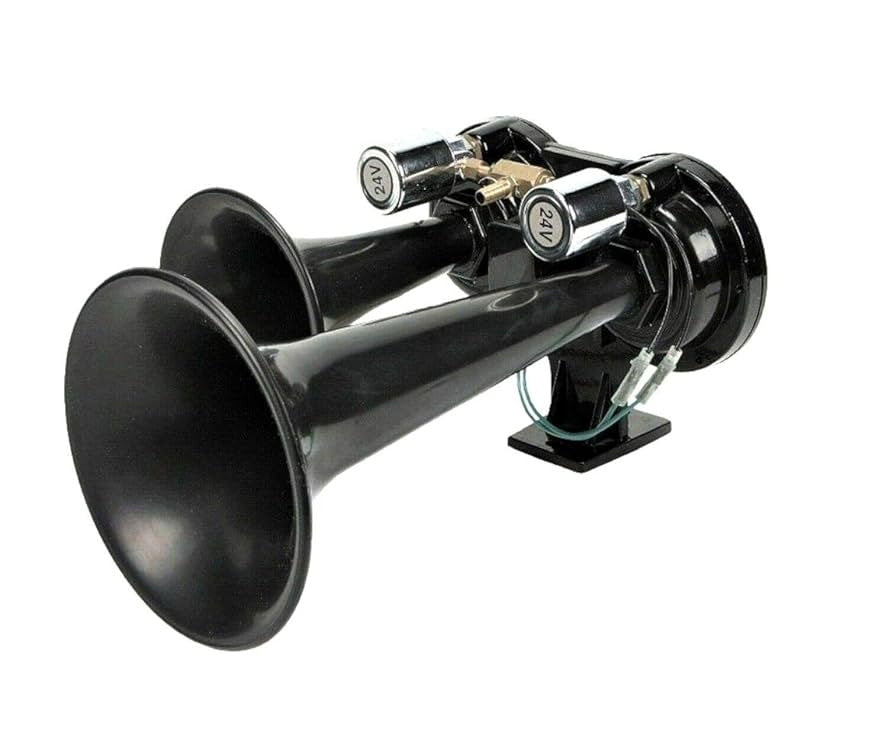 The Road King TGV Train Horn 12v & 24V Duel Voltage– 170dB Super Loud Dual Air Horn
