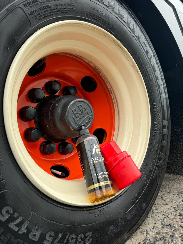 AutoPerfekt Motion Tyre Dressing 500ML – Long-Lasting Gloss Finish