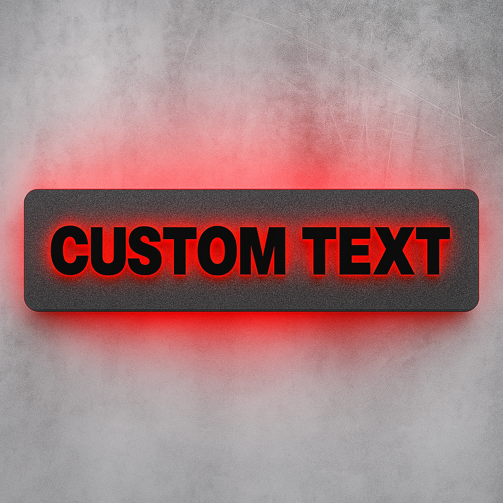 3D CUSTOM Letters RGB COLOUR LED Light Up Sign
