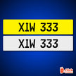 PRINTED STYLE 76 UK GERMAN ITALIC PRINTED - PAIR FRONT AND BACK