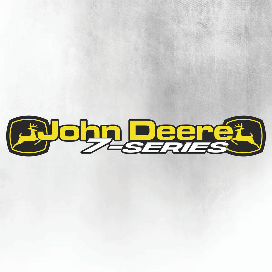 John Deere Yellow & Black 7 Series New Style Decal
