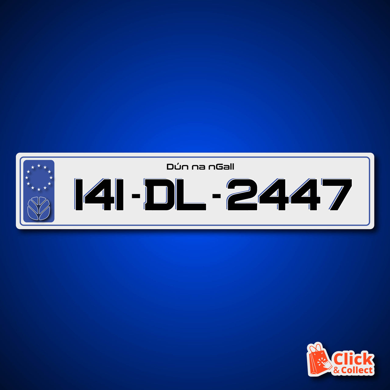 PRINTED STYLE 88 PRINTED NEW HOLLAND BLUE SHADOW - PAIR FRONT AND BACK