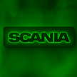 3D SCANIA Letters RGB COLOUR LED Light Up Sign